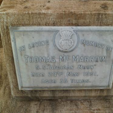 McMARROW Thomas -1951