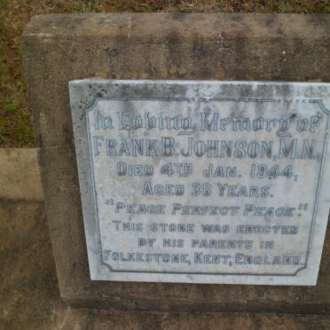 JOHNSON Frank B. -1944