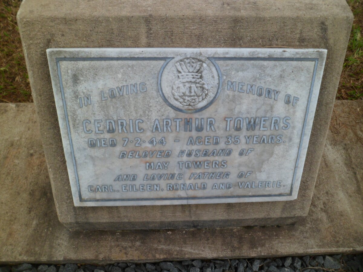 TOWERS Cedric Arthur -1944