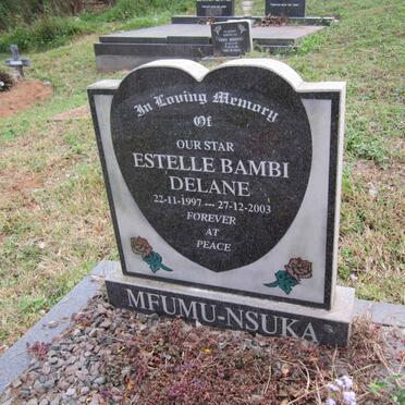 NSUKA Estelle Bambi Delane, MFUMU 1997-2003