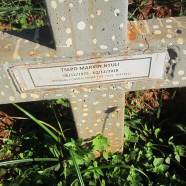 NTULI Tsepo Marvin 1975-2018