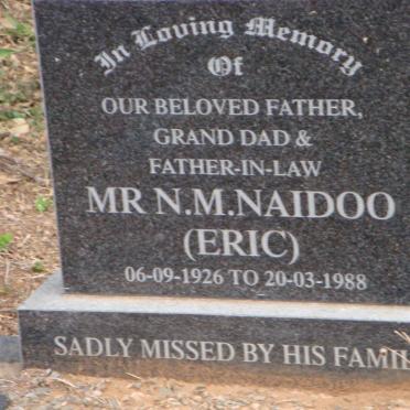 NAIDOO N.M. 1926-1988