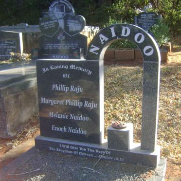 NAIDOO Phillip Raju :: NAIDOO Margaret Phillip Raju :: NAIDOO Melanie :: NAIDOO Enoch