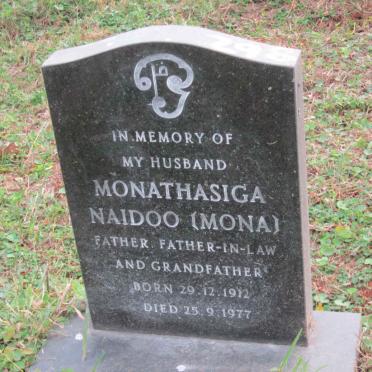 NAIDOO Monathasiga 1912-1977