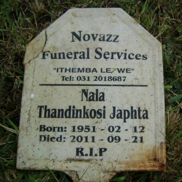 NALA Thandinkosi Japhta 1951-2011