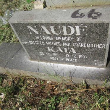 NAUDE Kata 1911-1997