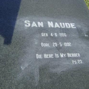 NAUDE San 1906-1992