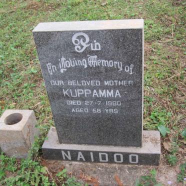 NAIDOO Kuppamma -1980