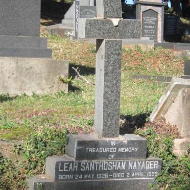 NAYAGER Leah Santhosham 1926-1999