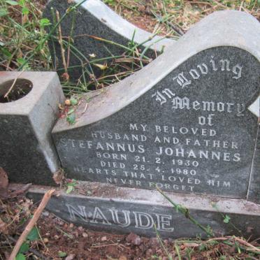 NAUDE Stefannus Johannes 1930-1980