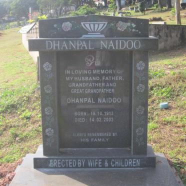NAIDOO Dhanpal 1913-2003 :: NAIDOO Rajamma 1921-2009  F
