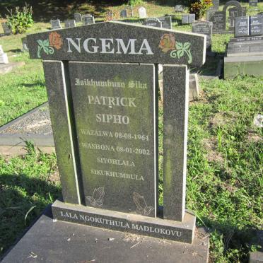NGEMA Patrick Sipho 1964-2002