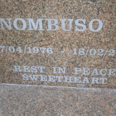 NGOBESE Nombuso P. 1976-2007
