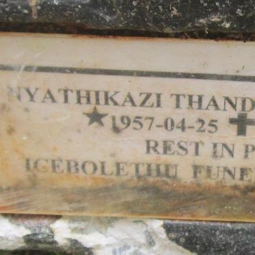 NYATHIKAZI Thandiwe Constance 1957-2017