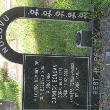 NDLOVU Curnick Bongani 1975-2003