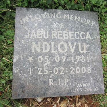 NDLOVU Jabu Rebecca 1961-2008