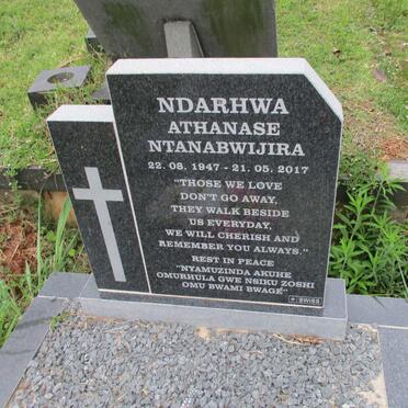 NDARHWA Athanase Ntanabwijira 1947-2017