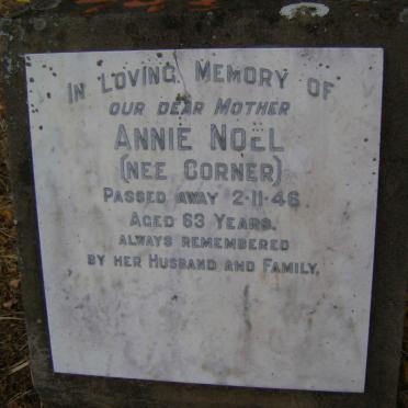 NOËL Annie nee CORNER -1946