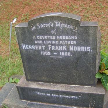 NORRIS Herbert Frank 1902-1950