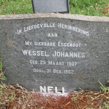 NELL Wessel Johannes 1907-1962