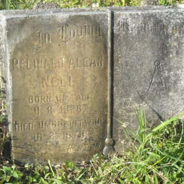 NELL Reginald Allan 1928-1970