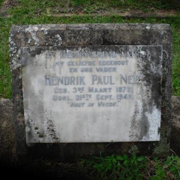 NEL Hendrik Paul 1873-1949