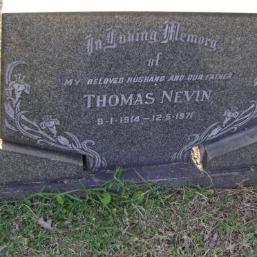 NEVIN Thomas 1914-1971