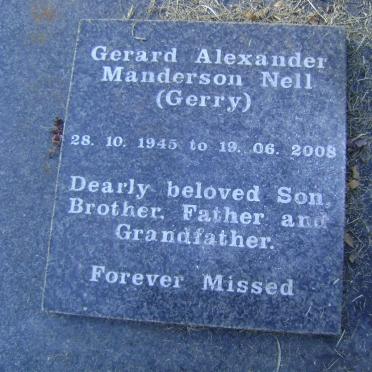 NELL Gerard Alexander Manderson 1945-2008
