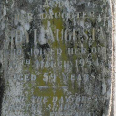 NEWMAN Sibyl Augusta -1954