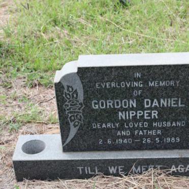 NIPPER Gordon Daniel 1940-1989