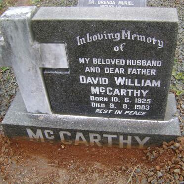 NICHOLLS Sydney Douglas -1942 &amp; Hilda Muriel -1954 :: NICHOLLS Ivo Kingsford -1958 :: McCARTHY David William 1925-1983