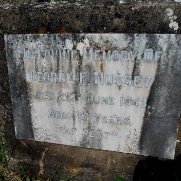 NUSSEY George F. -1943