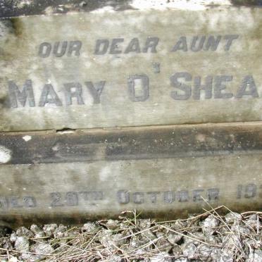O'SHEA Mary -1938