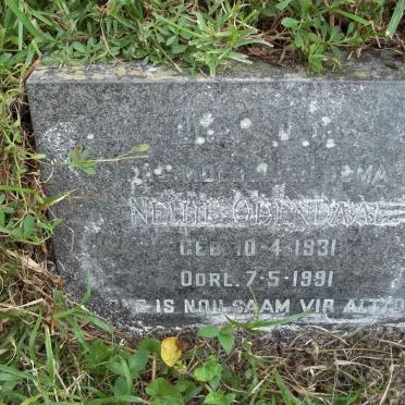 ODENDAAL Stephanus M. 1922-1960 &amp; Nellie 1931-1991