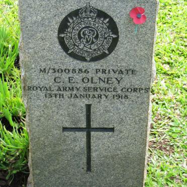 OLNEY C.E. -1918