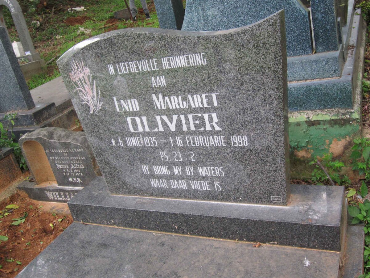 OLIVIER Enid Margaret 1935-1998