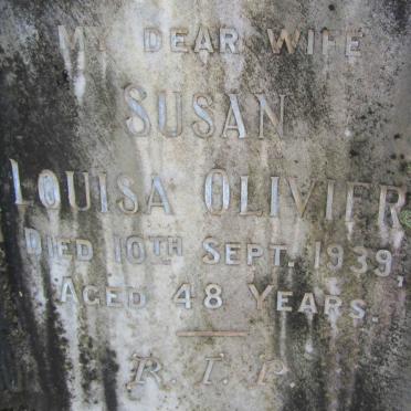 OLIVIER Susan Louisa -1939
