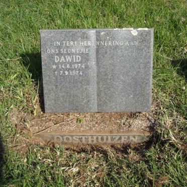 OOSTHUIZEN Dawid 1974-1974