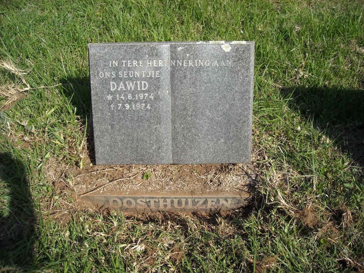 OOSTHUIZEN Dawid 1974-1974