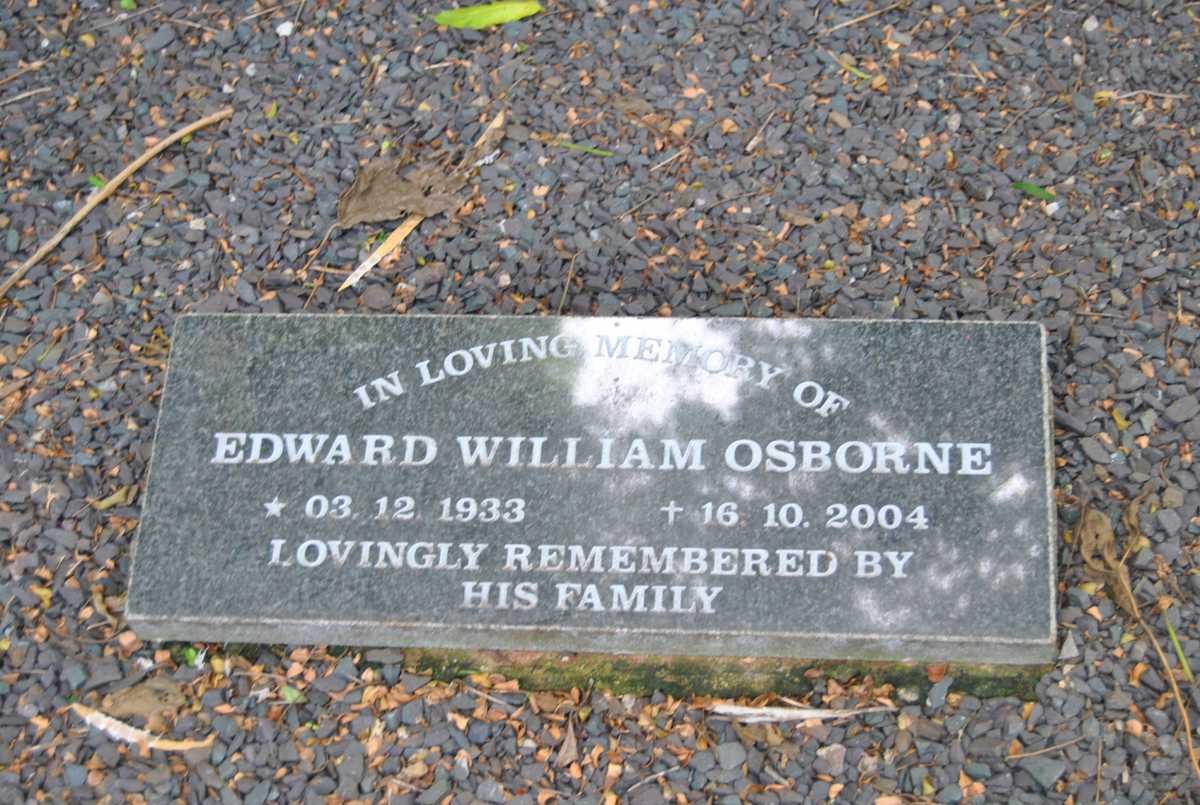 OSBORNE Edward William 1933-2004