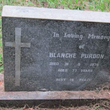 PURDON Blanche -1976
