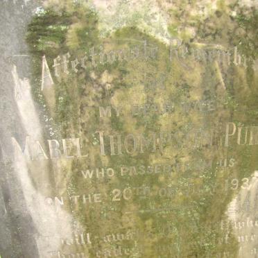 PURKIS Mabel Thompson -1937