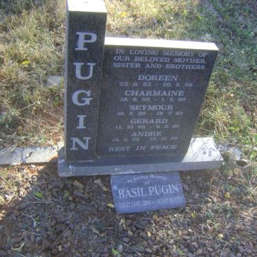 PUGIN Doreen 1923-1996 :: PUGIN Basil -2004 :: PUGIN Charmaine 1950-1980