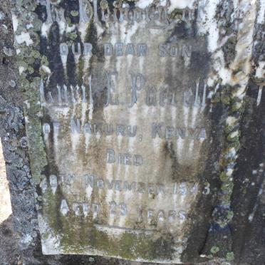 PURCELL Cyril E. -1943 