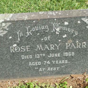 PARR Rose Mary -1968