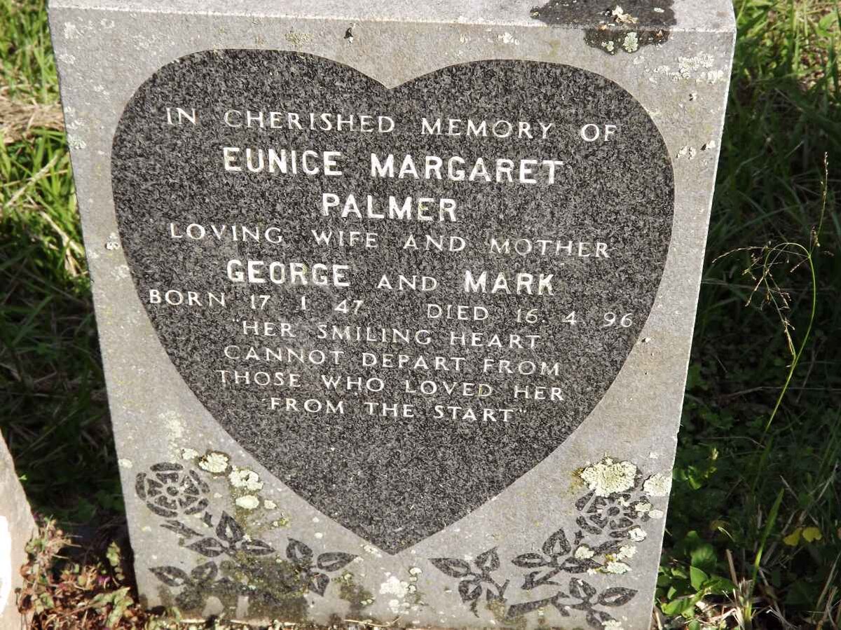PALMER Eunice Margaret 1947-1996