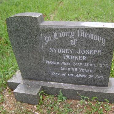 PARKER Sydney Joseph -1976