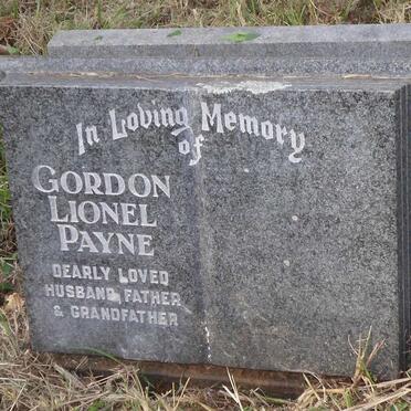 PAYNE Gordon Lionel -1988