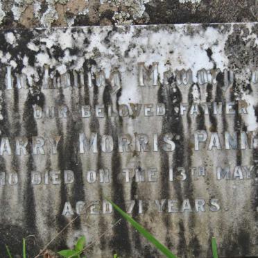 PANNETT Harry Morris -1954
