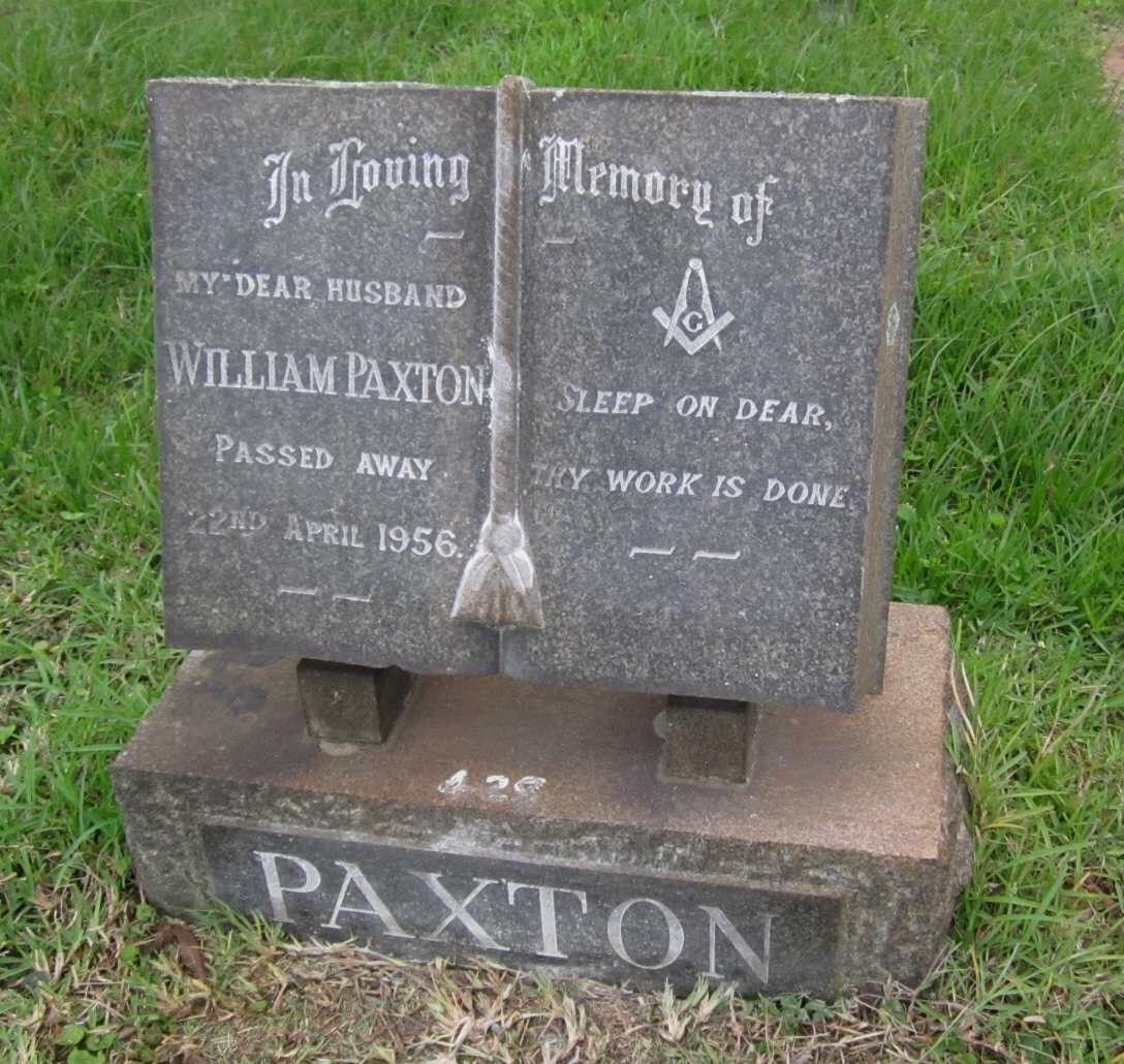 PAXTON William -1956